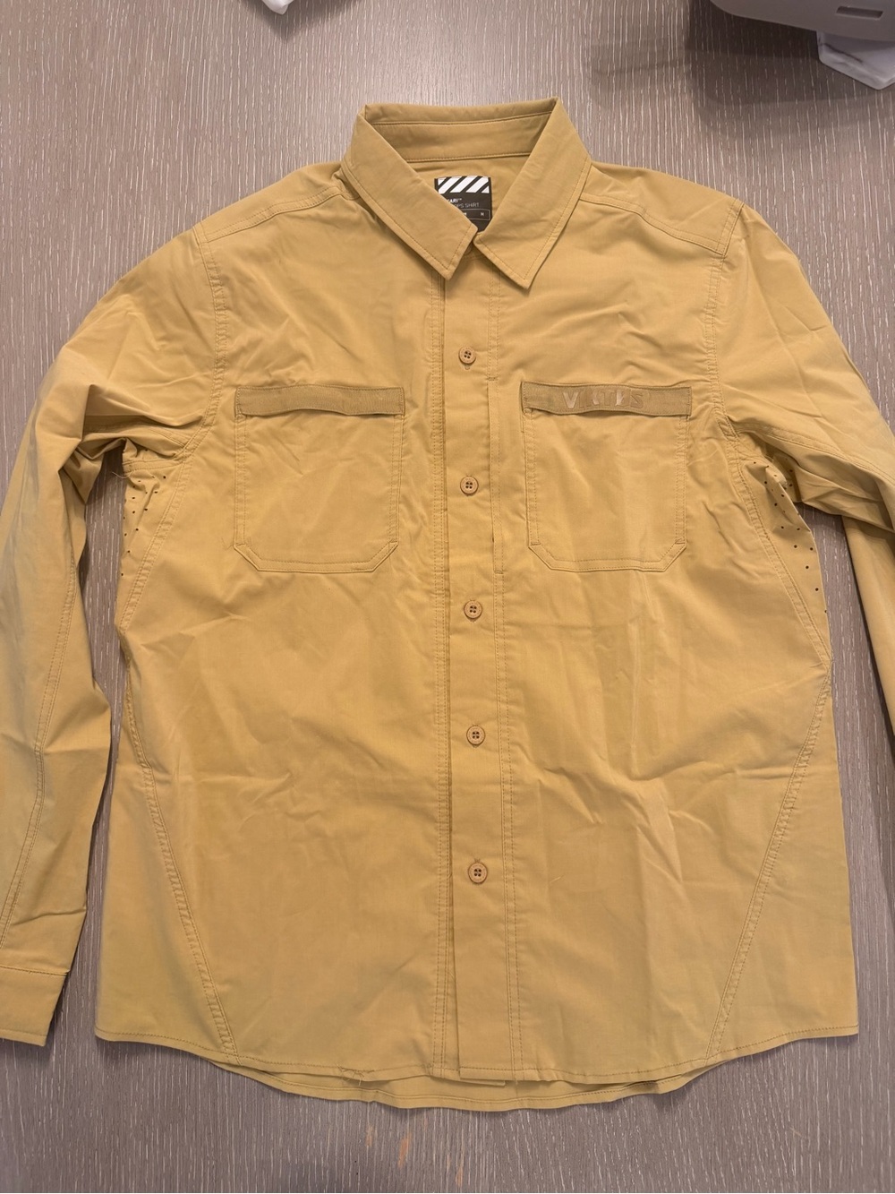 Men's Dress Shirt - Mustard Yellow Long-Sleeve